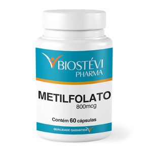 Metilfolato 800mcg 60 cápsulas - Vitamina B9