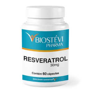 Resveratrol 30mg 60 cápsulas