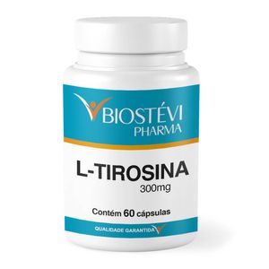 L Tirosina 300mg - 60 Cápsulas