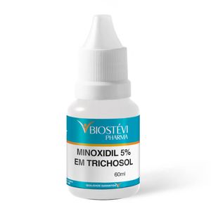 Minoxidil em trichosol cabelo e barba (sem álcool)  60ml