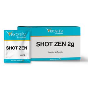 Shot Zen - Camomila, Capim Limão, Erva Doce e Lúpulo 2g 30 saches