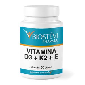 Vitamina d3 + k2 + E 30 doses