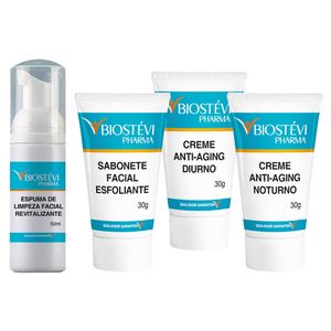 Kit Anti Aging (Uso Diário) Premium 4 itens