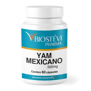 Yam  Mexicano (Inhame Selvagem) 500mg 60 Cápsulas