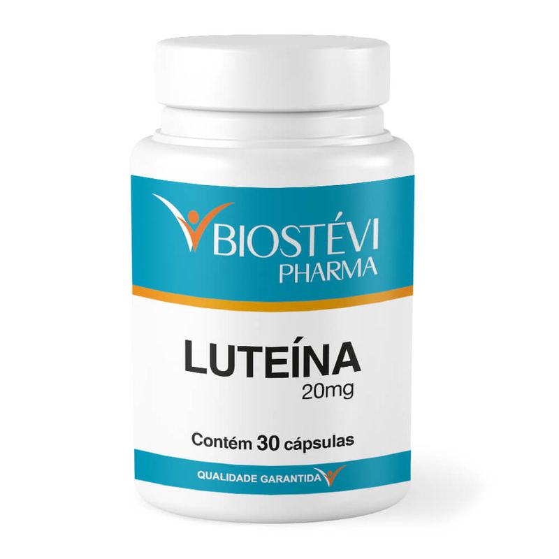 Luteína 20mg 30 cap - Trata e Previne Degeneração Macular - Biostévi