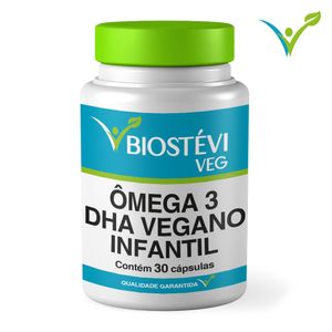 Ômega 3 Vegano DHA – Infantil 30 Cápsulas