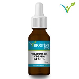 Vitamina D Vegana 200 UI 30ml - Infantil