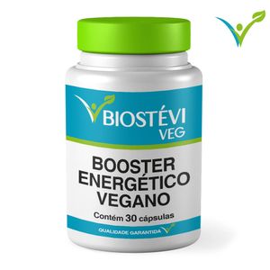 Booster Energético Vegano 30 Cápsulas