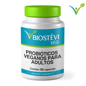Probióticos Veganos para Adulto 30 Cápsulas