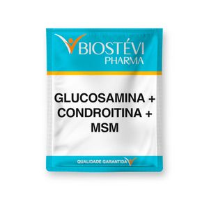 Glucosamina + Condroitina + MSM 30 Sachês