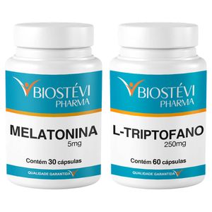 Kit  melatonina + l triptofano