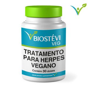 Tratamento para herpes vegano - 30 doses
