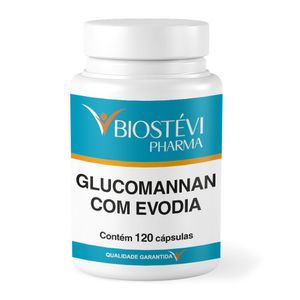 Glucomannan + Evodia | Inibidor de Apetite + Termogênico Natural