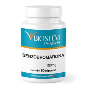 Benzobromarona 100mg 60 Cápsulas
