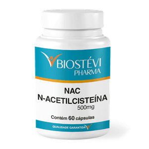 N Acetil Cisteina - NAC 500mg 60 Cápsulas
