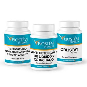 Kit turbinado queima de gordura e retenção de líquido