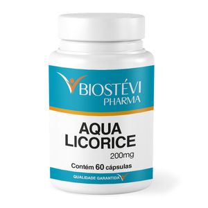 Aqua Licorice 200mg 60 Cápsulas