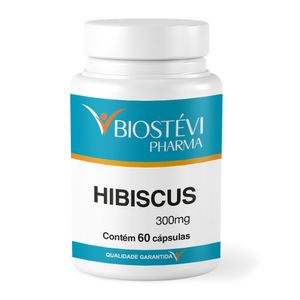 Hibiscus 300mg 60 Cápsulas - Perda de Peso