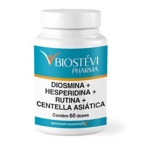 Diosmina + Hesperidina + Rutina + Centella Asiática 60 Doses