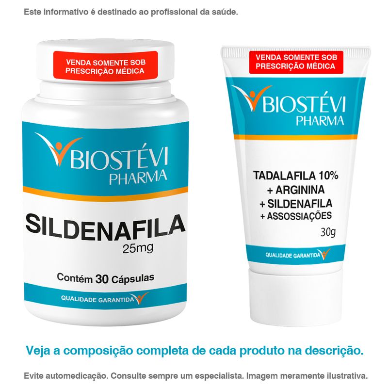 1016-Kit-sildenafila-25-mg---Pomada-Tadalafila---Arginina---Sildenafila---Associacoes---30g