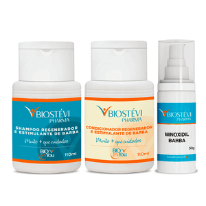 Kit Barba (Shampoo + Condicionador + Loção)