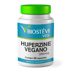 Huperzine Vegano 200mcg - 30 Cápsulas