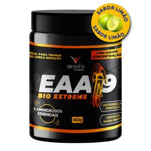 Bio Extreme Intra-Treino de Longa Duração - 9 Aminoácidos Essenciais - EAA-9 450g Sabor Limão