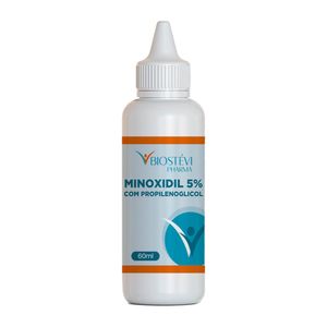 Loção Minoxidil 5% com propilenoglicol 60ml