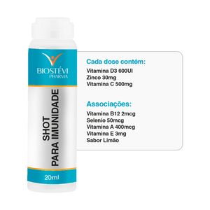 Shot Imunidade 20ml - 15 unidades