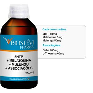 Sleep Shot | 5 HTP 50mg + Melatonina 3mg + Mulungu 50mg + Associações 25 Doses