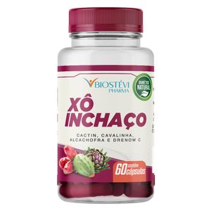 Xô Inchaço Cactin 400mg + Cavalinha 100mg + Alcachofra 100mg + Drenow C 500mg - 30 Doses