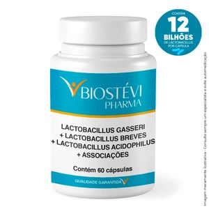 Lactobacillus para Emagrecimento (Trabalhando Direto no Intestino) 60 Cápsulas