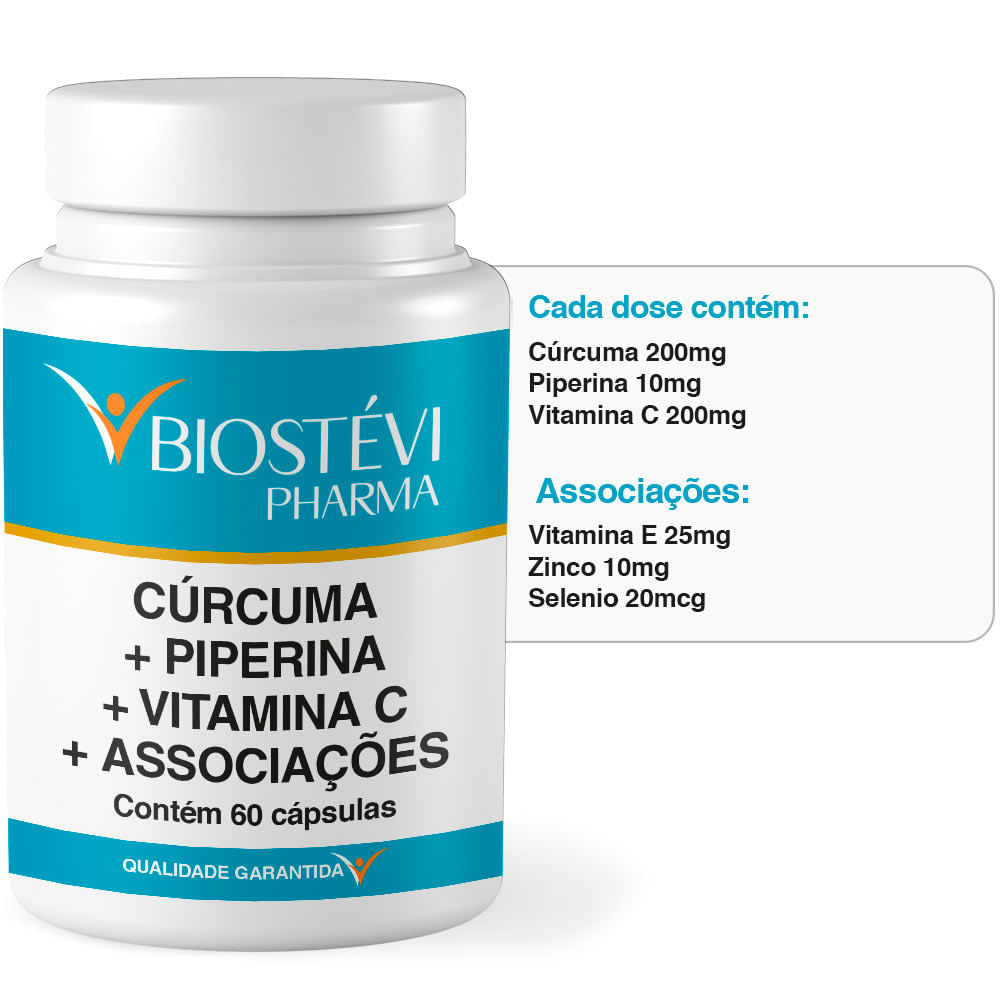 Curcumina C-DESZ (Curcumina, vitamina C, D, E, selênio e zinco