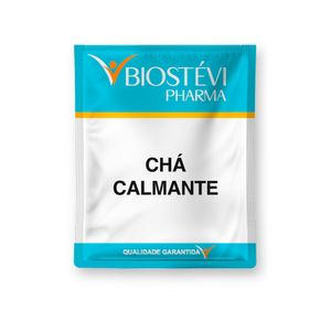 Chá Calmante | Melissa 250mg + Camomila 150mg + Passiflora 250mg + Mulungu 150mg 30 Sachês Sabor Tangerina