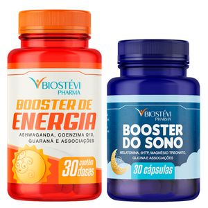 Kit Dia e Noite | Booster de Energia + Booster do Sono