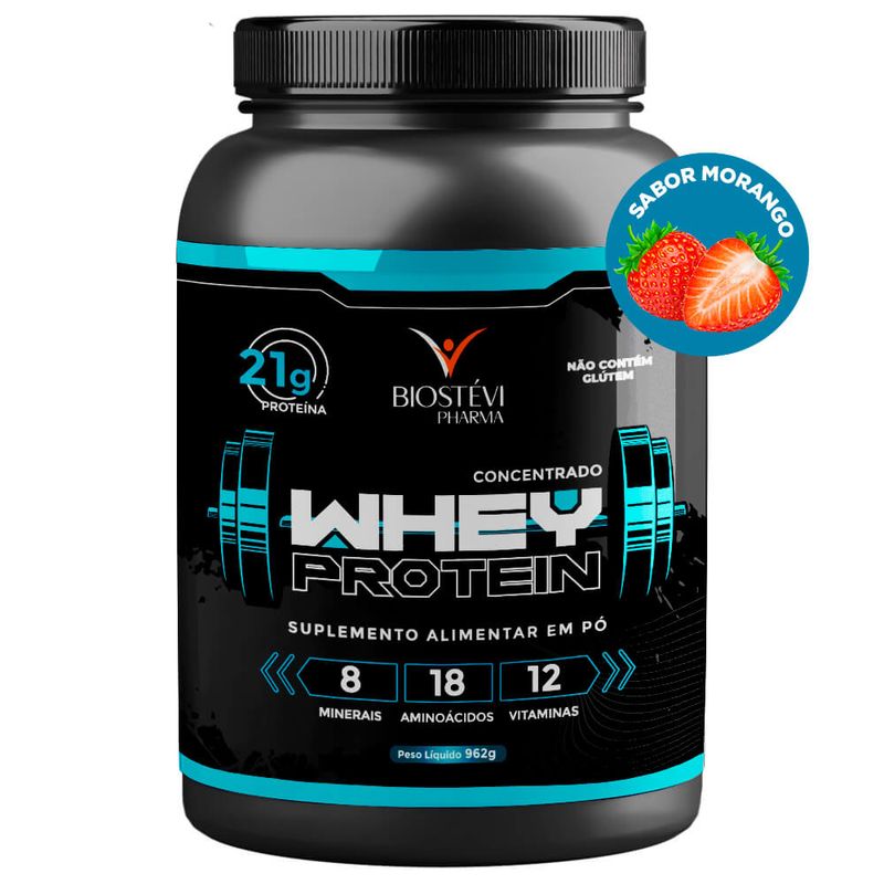 Whey-Protein-Concentrado-morango--962g