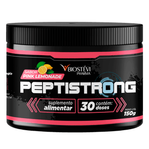 Peptistrong Sabor Pink Lemonade | Ganho de Massa |  4x Mais Potente que o Whey - 150g