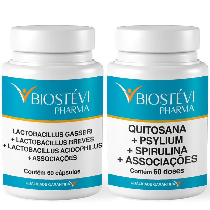 Kit_Lactobacillus_Emagrecimento_Quitosana_Psyllium_Spirulina