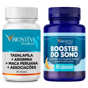 Kit Touro Azul com Tadalafila + Booster do Sono