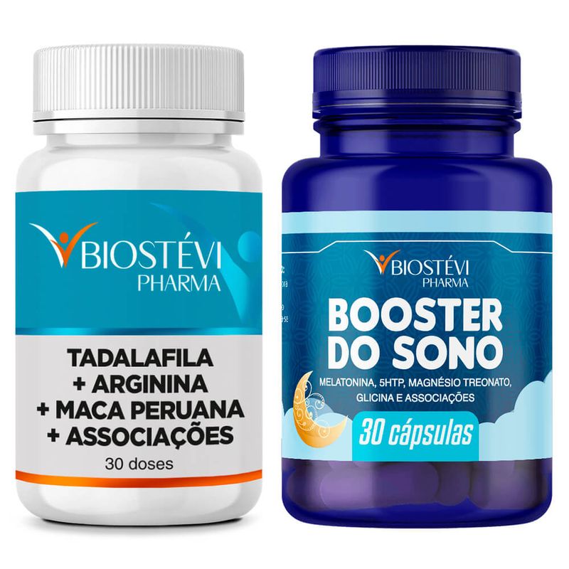 2381 - Kit Touro Azul com Tadalafila + Booster do Sono