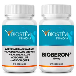 Kit Lactobacillus para Emagrecimento + Bioberon