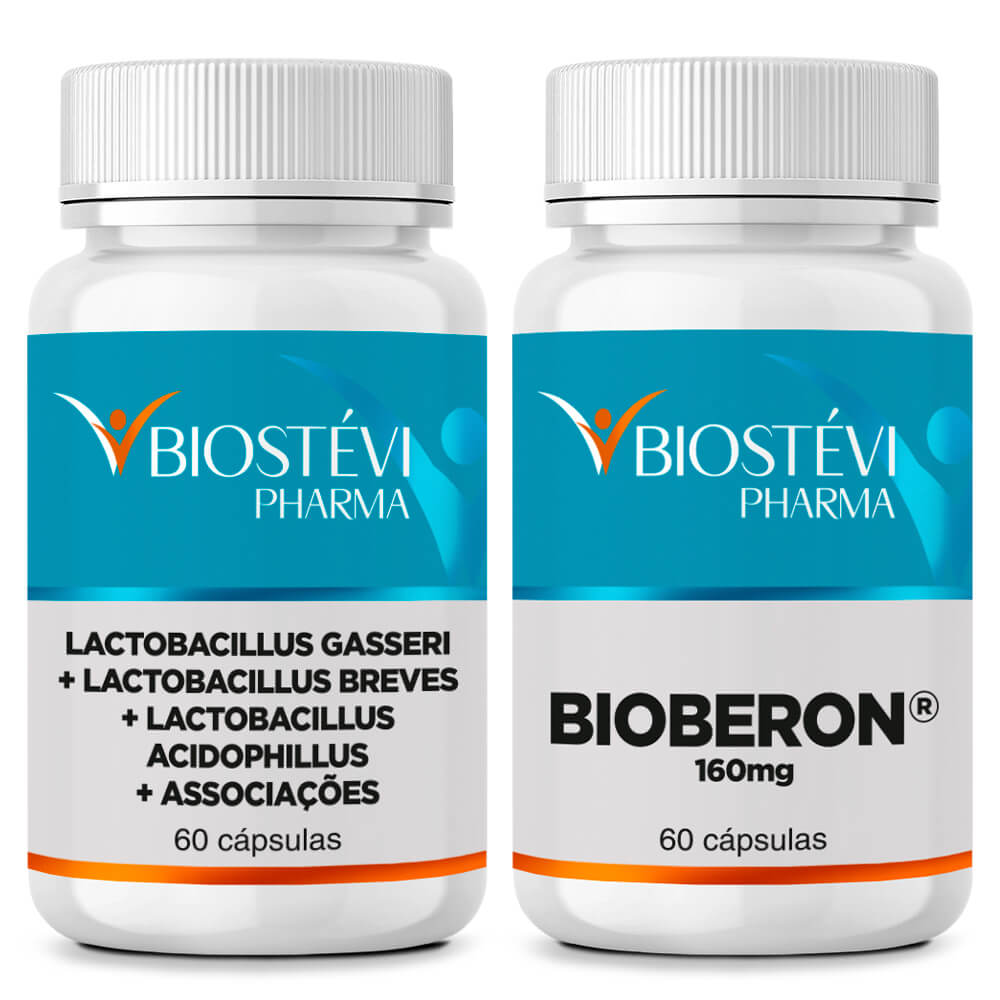 2337 - Kit Lactobacillus para Emagrecimento + Bioberon