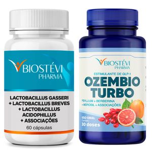 Kit Lactobacillus para Emagrecimento + Ozembio