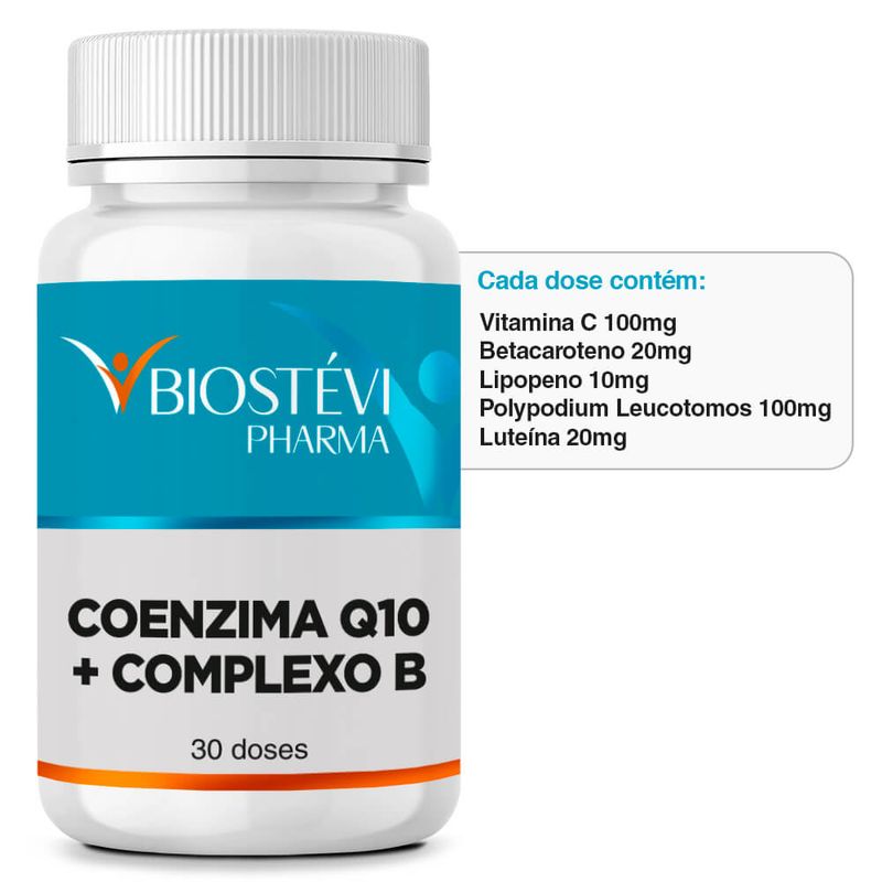 2319 -Coenzima Q10 + Complexo B 30 Doses - TABELA