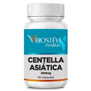 Centella Asiática 500mg 60 Cápsulas
