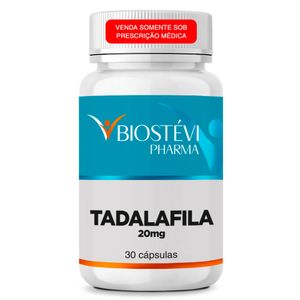 Tadalafila 20mg 30 cápsulas