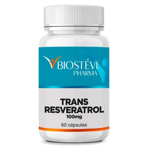 Trans Resveratrol 100mg 60 Cápsulas
