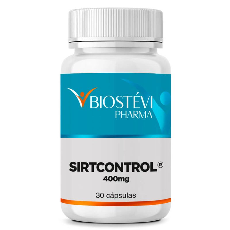 2130 - Sirtcontrol 400mg 30 Cápsulas (Com Selo de Autenticidade)