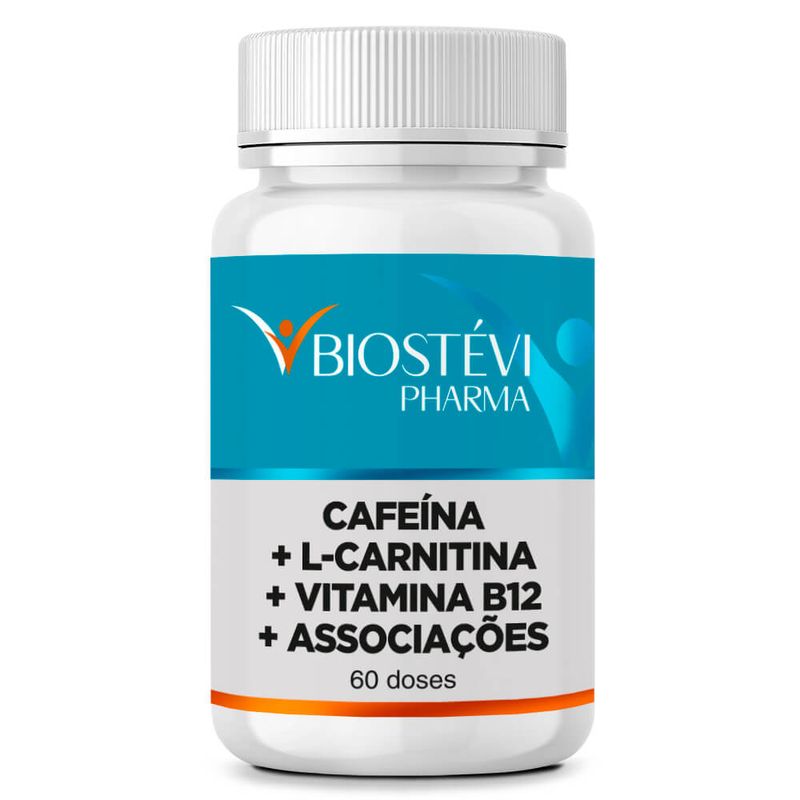 2118 - Pré Treino Cafeína + L-Carnitina + Vitamina B12 - 60 Doses