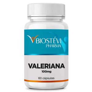 Valeriana 100mg 60 Cápsulas